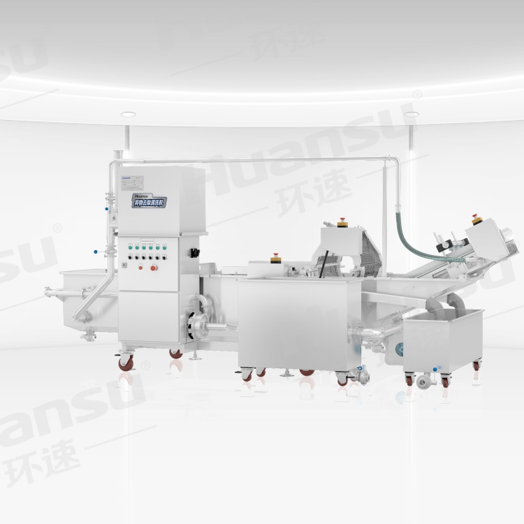 對(duì)于物料中有毛發(fā)，果蔬清洗機(jī)有用嗎