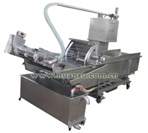 琵琶蝦清洗機FX-800，有效去除泥沙