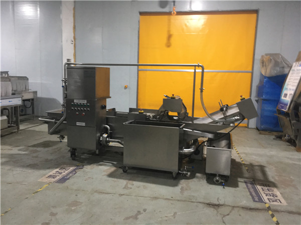 苦菊清洗機FX-800，采用循環(huán)水系統(tǒng)