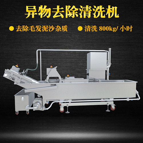 水果自動(dòng)清洗機(jī)，有效清洗，去除泥沙