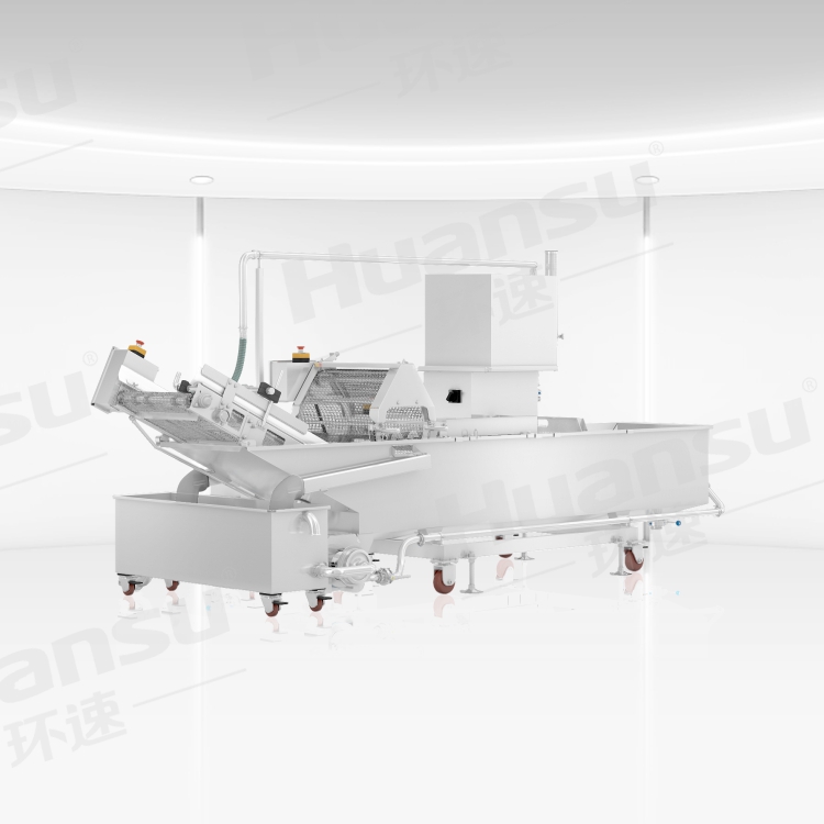 蔬菜清洗機(jī)原理 曝氣清洗果蔬食品原料